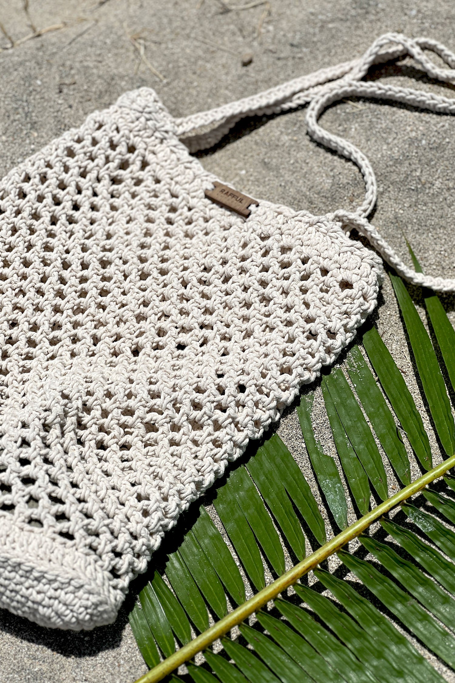 Bolsa Lía Algodón Crochet