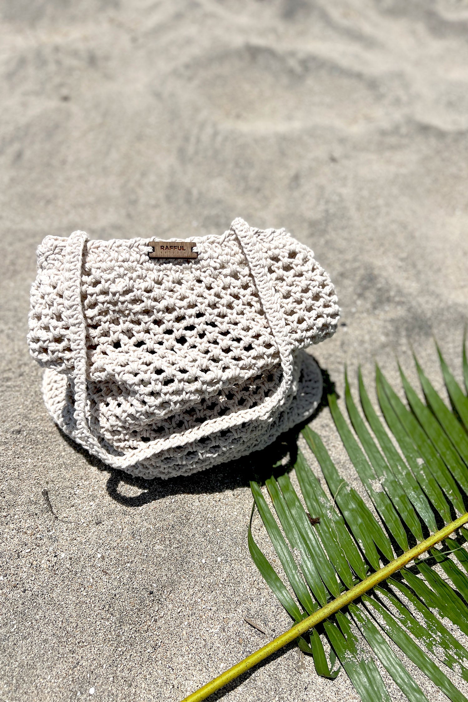 Bolsa Lía Algodón Crochet