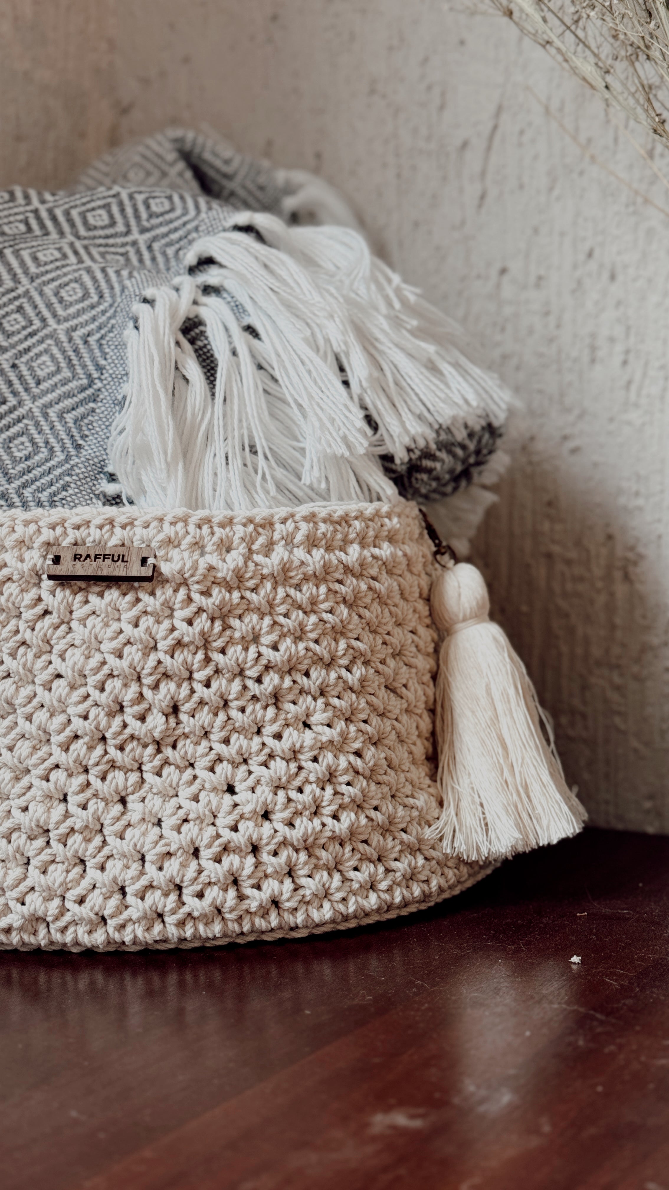 Canasta Zua Tejida Crochet