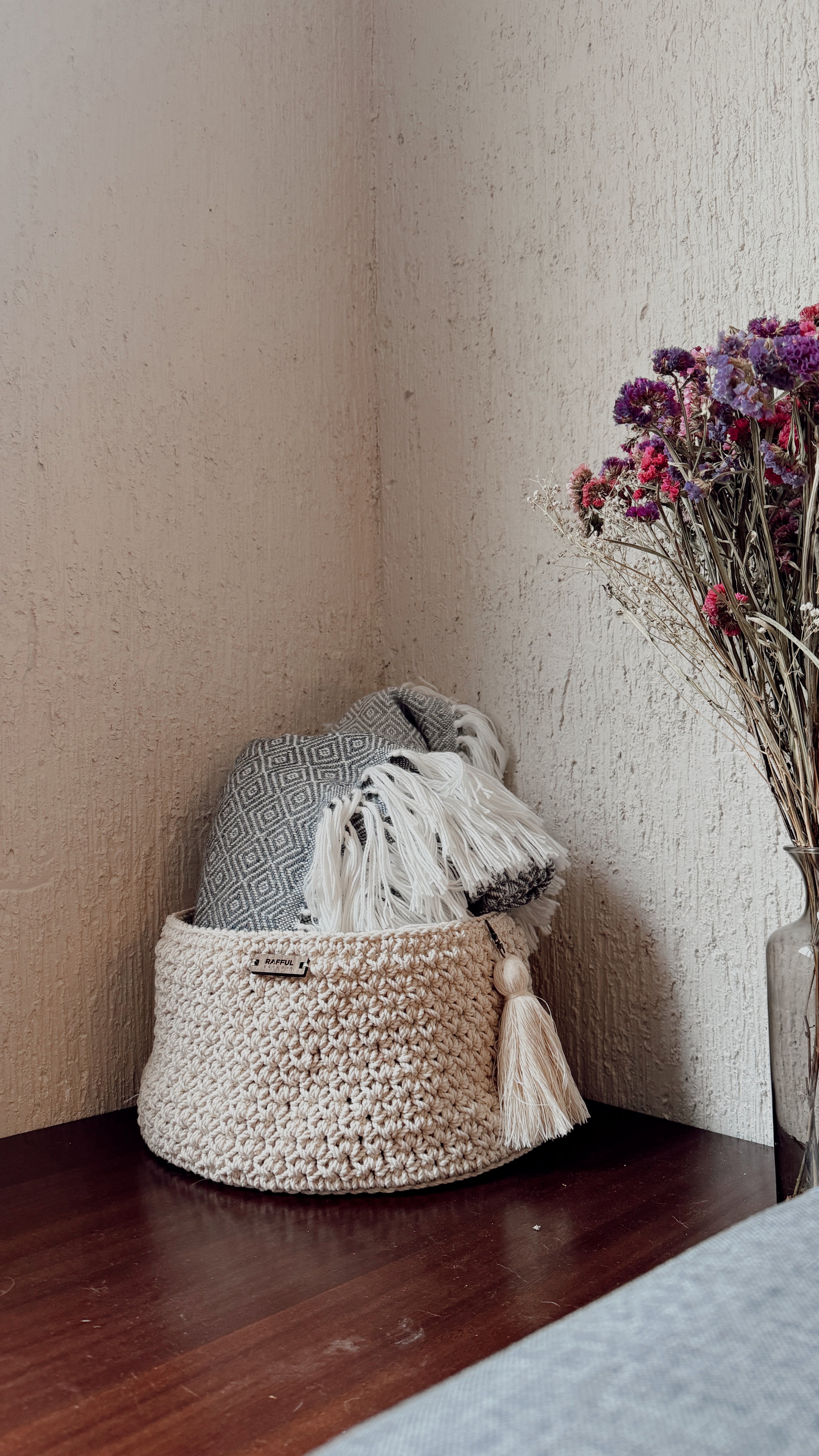 Canasta Zua Tejida Crochet