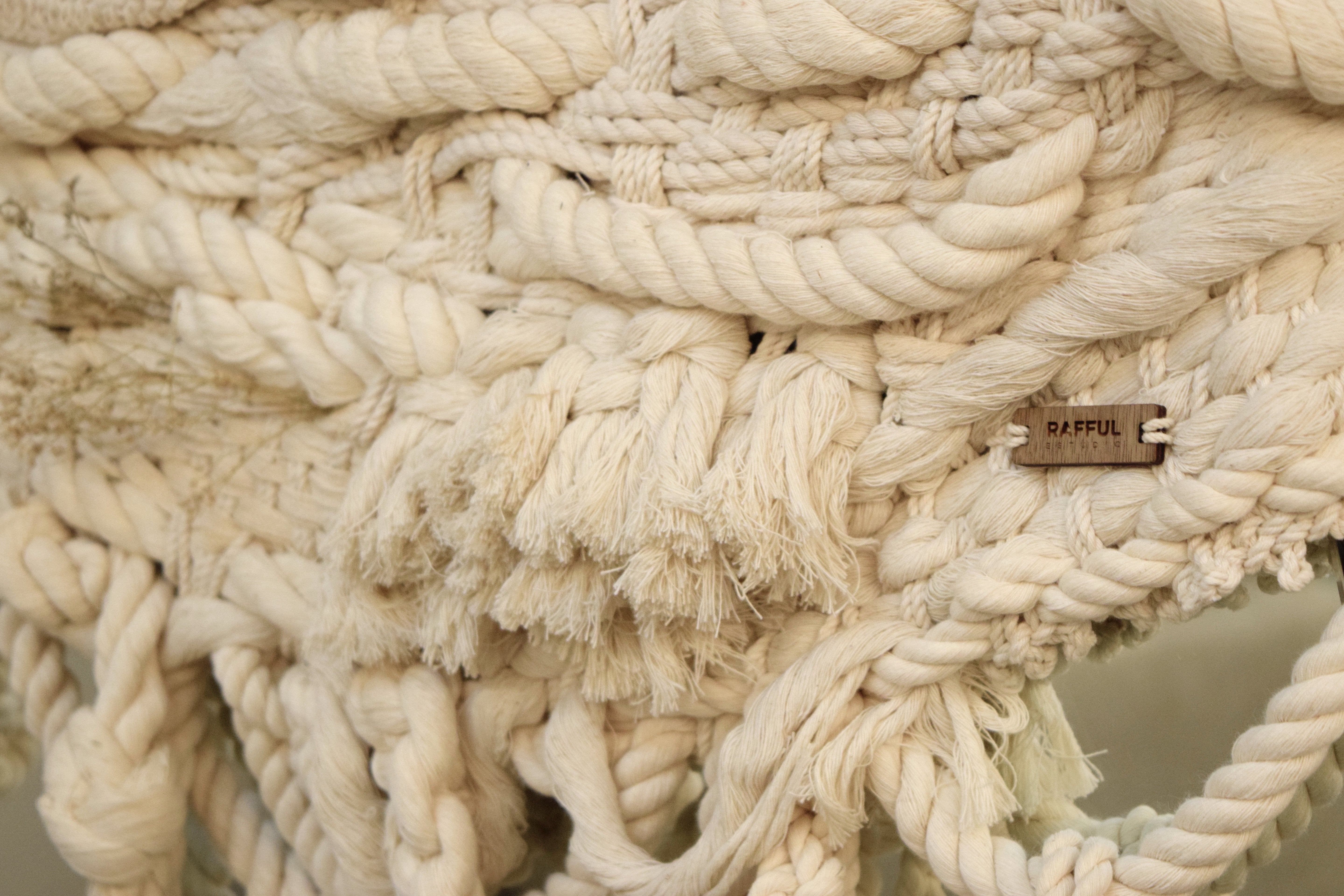 Espejo Paula de Cuerpo Completo con Textil