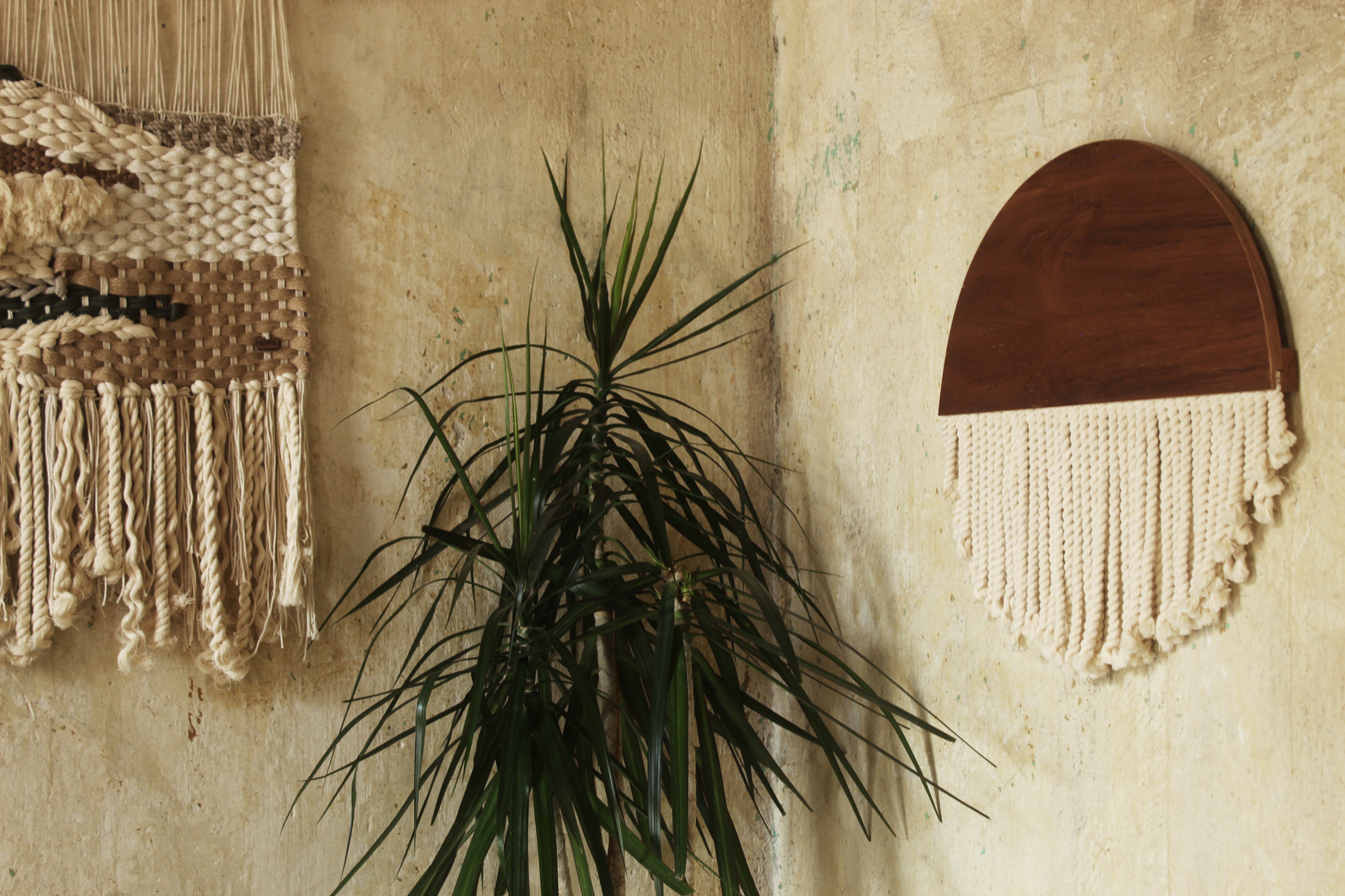 Tapiz Textil Lúa Madera Tzalam