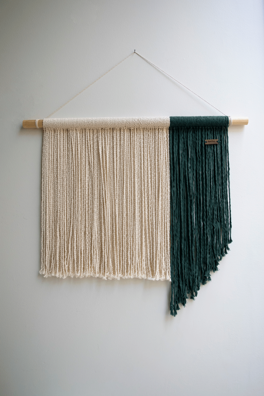 Tapiz Textil en Movimiento Verde