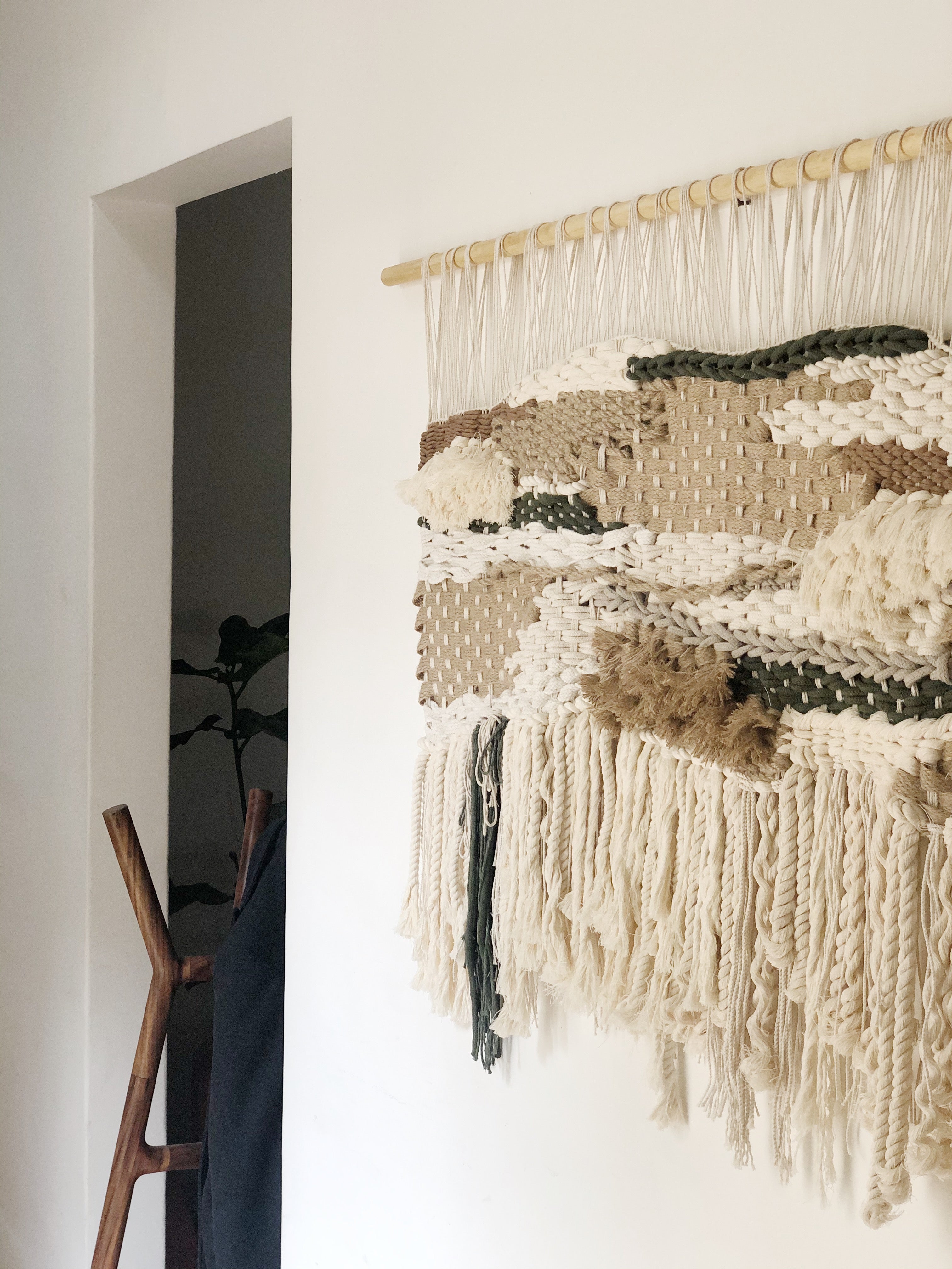 Tapiz Textil Coralina Verde