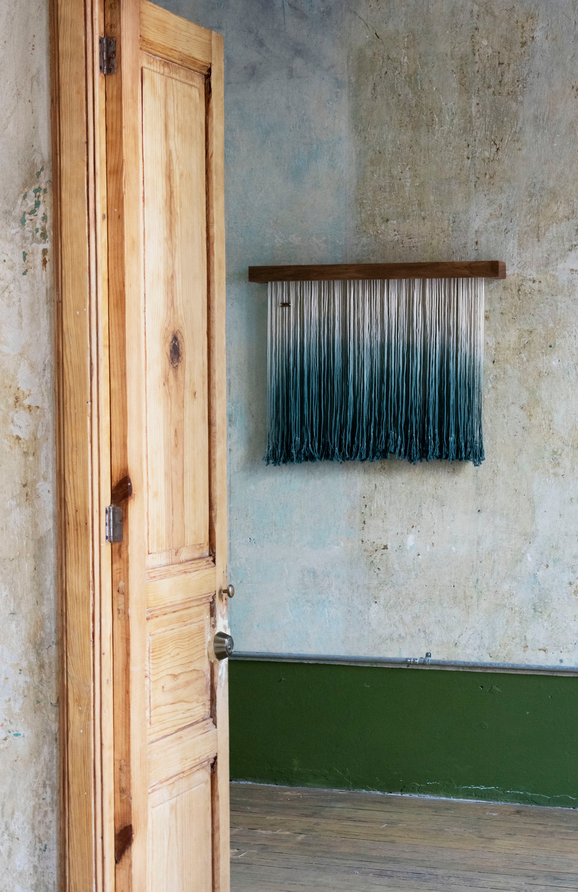 Tapiz Textil Mar Verde Esmeralda