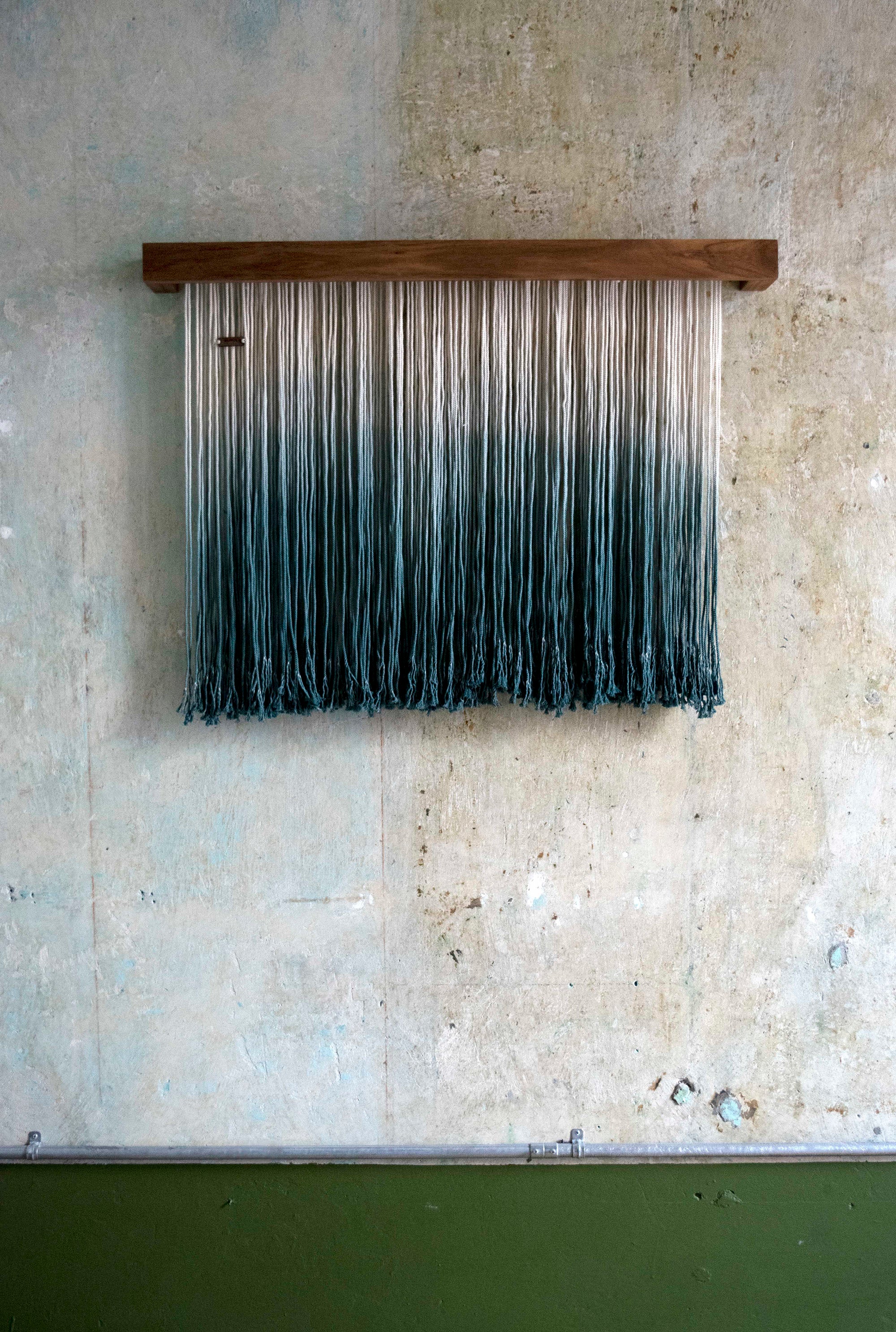 Tapiz Textil Mar Verde Esmeralda