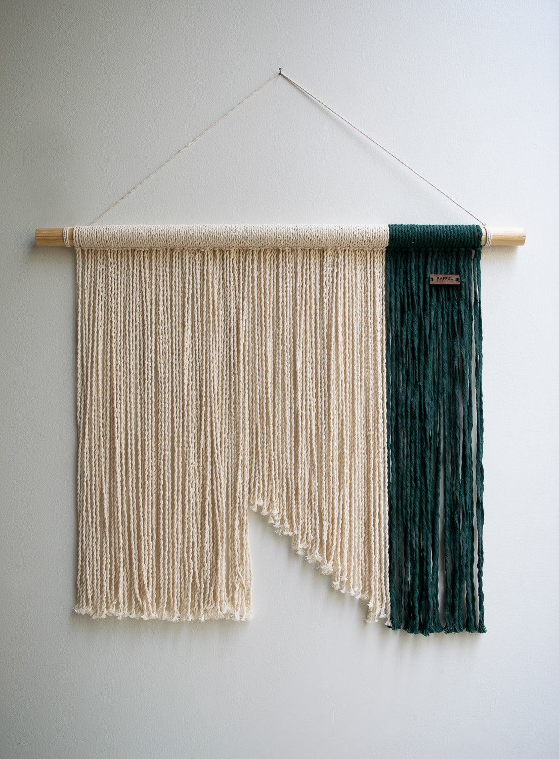 Tapiz Textil en Movimiento Verde