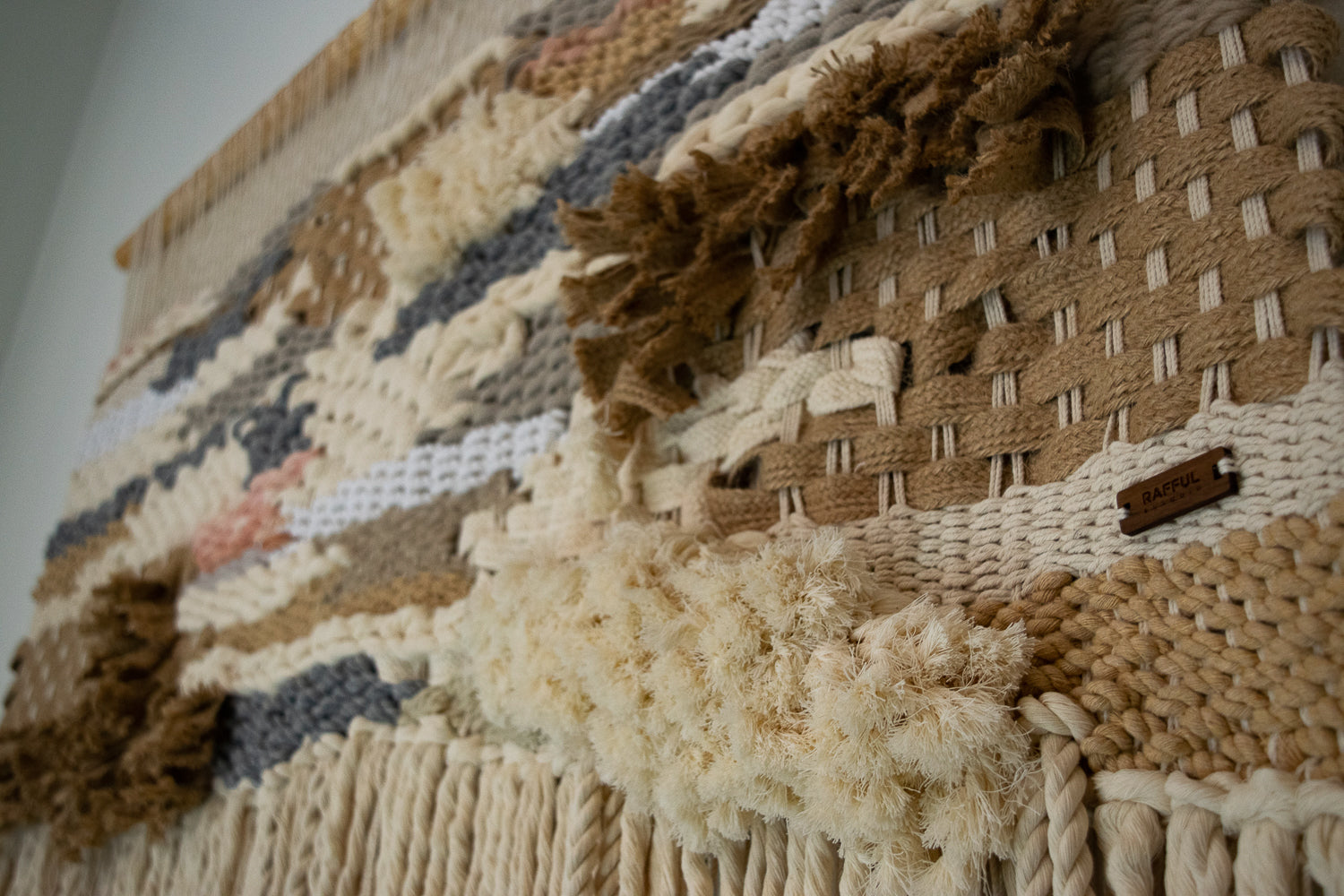 Tapiz Textil Coralina Rosa