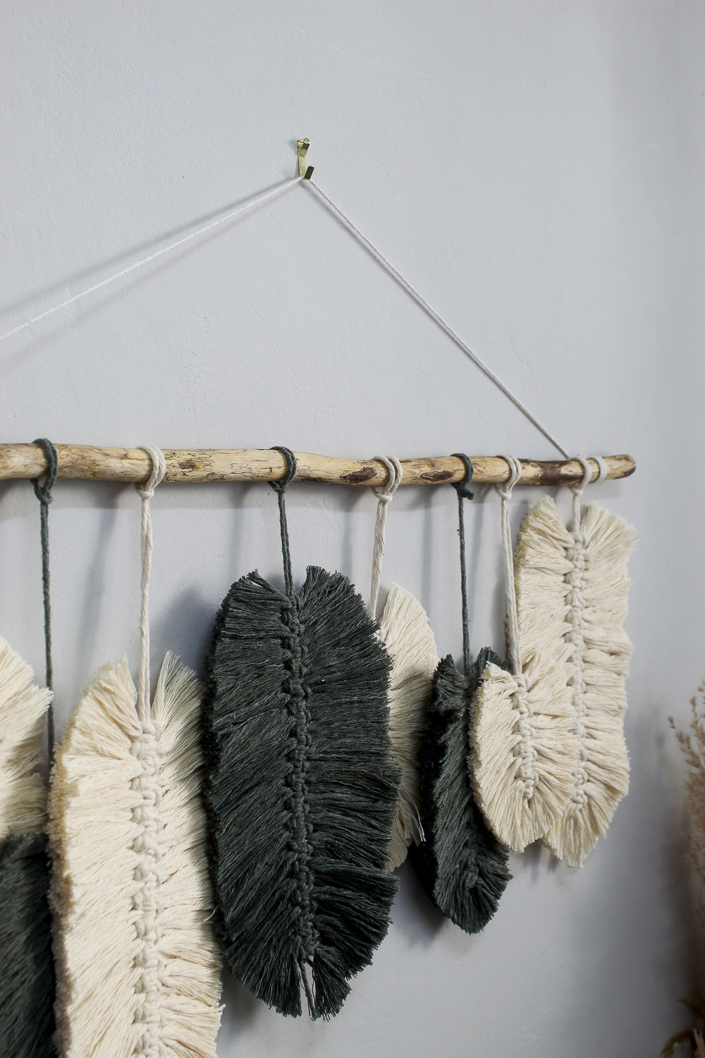 Tapiz Textil Nueve Plumas