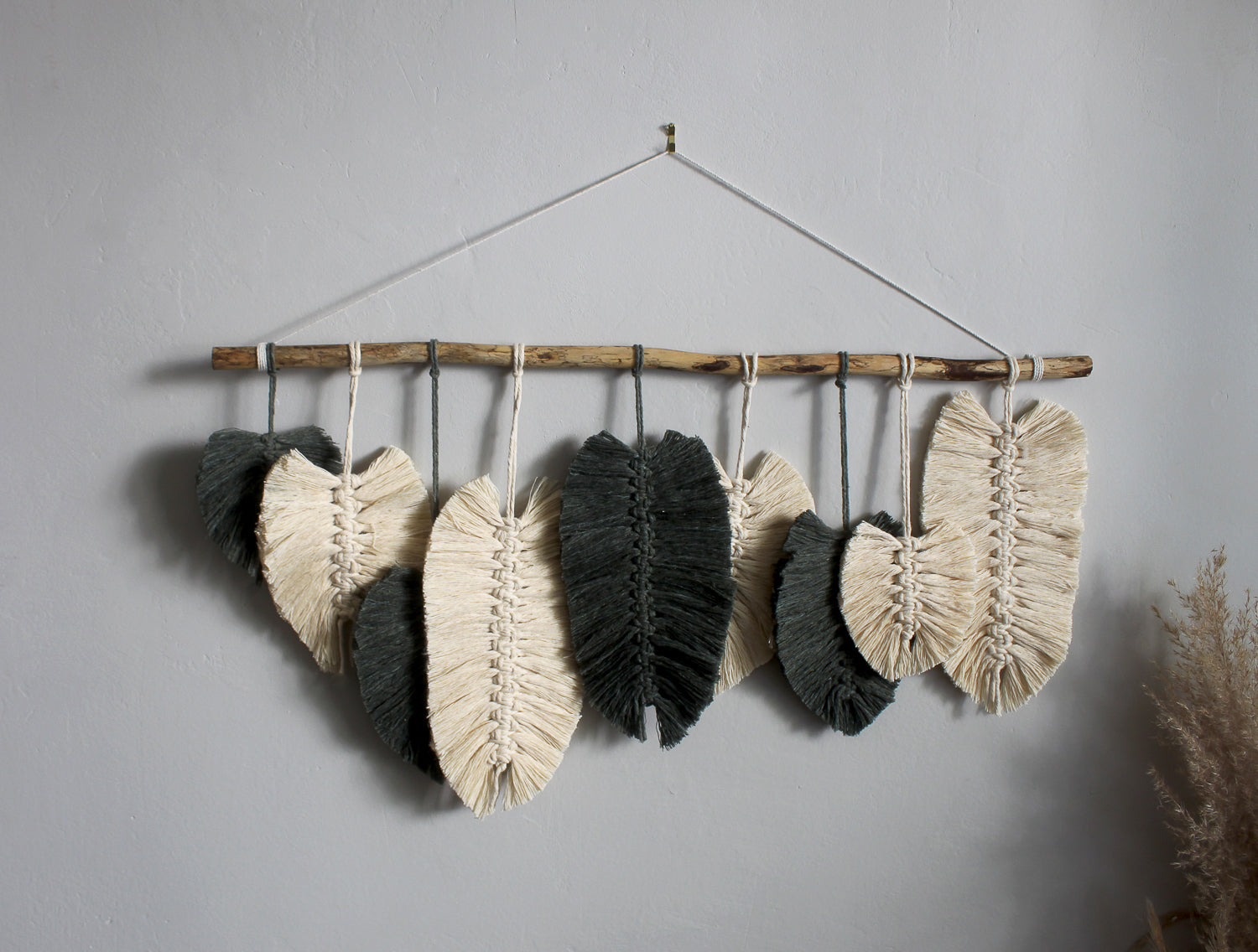 Tapiz Textil Nueve Plumas